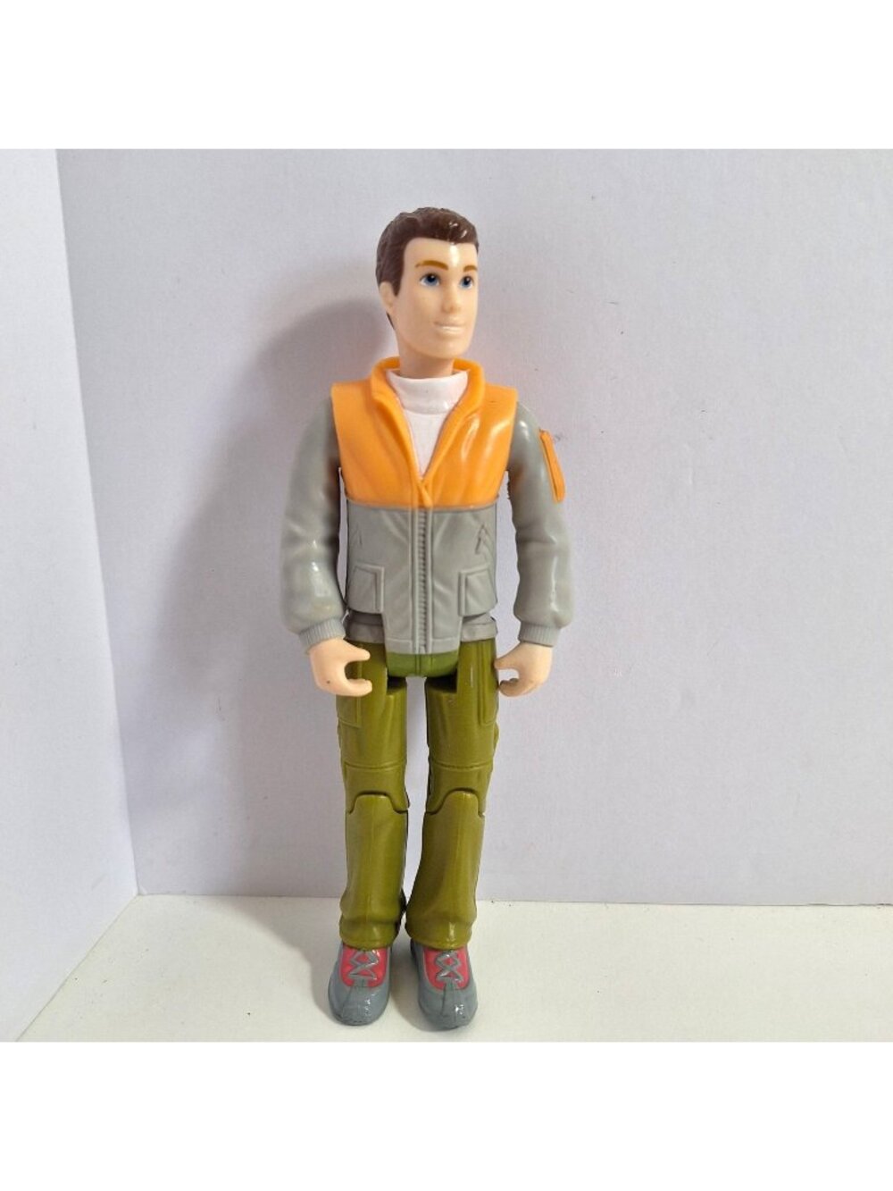 Loving Family Man Gray Dad Orange Jacket Green Pants 2004
